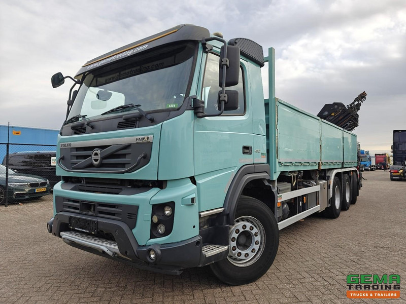 Volvo FMX 410 8x4/4 Dagcab Euro5 - Open Laadbak 6.8m + Hiab 244 E-6 Hipro - 258.000km - Naafreductie - 05/2026 APK - Platforminis/ Bortinis sunkvežimis, Sunkvežimis su kranu: foto 1 Volvo FMX 410 8x4/4 Dagcab Euro5 - Open Laadbak 6.8m + Hiab 244 E-6 Hipro - 258.000km - Naafreductie - 05/2026 APK - Platforminis/ Bortinis sunkvežimis, Sunkvežimis su kranu: foto 1