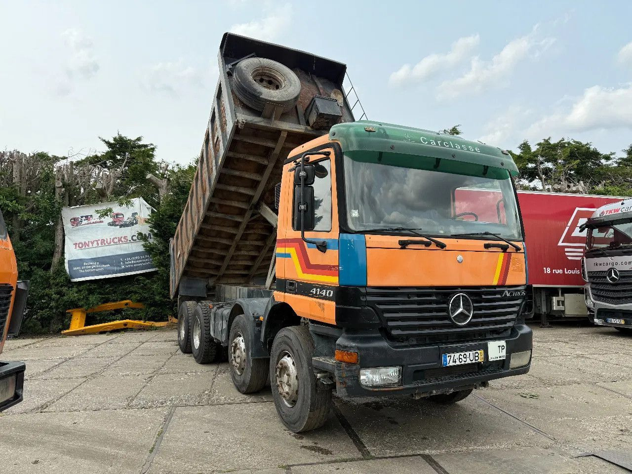 Mercedes-Benz Actros 4140 V6 8X4 Tipper Spring/Spring Manual G - Savivartis sunkvežimis: foto 1 Mercedes-Benz Actros 4140 V6 8X4 Tipper Spring/Spring Manual G - Savivartis sunkvežimis: foto 1