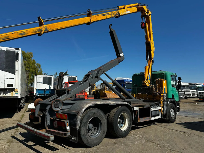 Scania P114-380 6X2 Ampirol + Heila 13000 5T Crane Manual Gear - Konteineris-vežimus/ Sukeisti kūną sunkvežimis: foto 5 Scania P114-380 6X2 Ampirol + Heila 13000 5T Crane Manual Gear - Konteineris-vežimus/ Sukeisti kūną sunkvežimis: foto 5
