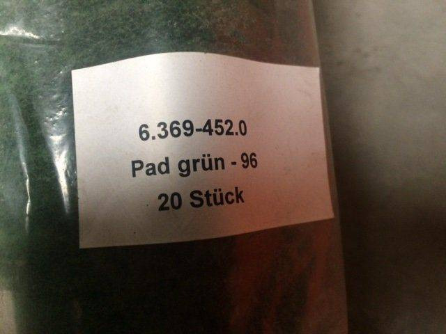 5X Kärcher Pad Green 96-20 PCS - Rotacinė šluota - Valymo įranga: foto 2 5X Kärcher Pad Green 96-20 PCS - Rotacinė šluota - Valymo įranga: foto 2