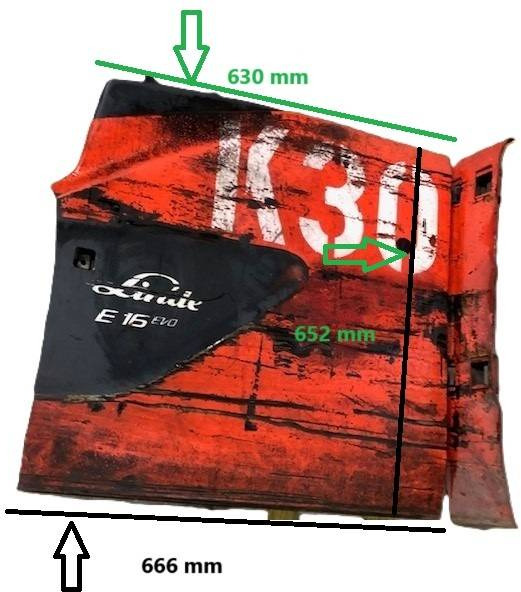 Door assy. for Linde 386-02 - Rėmas/ Važiuoklė - Krovimo technika: foto 2 Door assy. for Linde 386-02 - Rėmas/ Važiuoklė - Krovimo technika: foto 2
