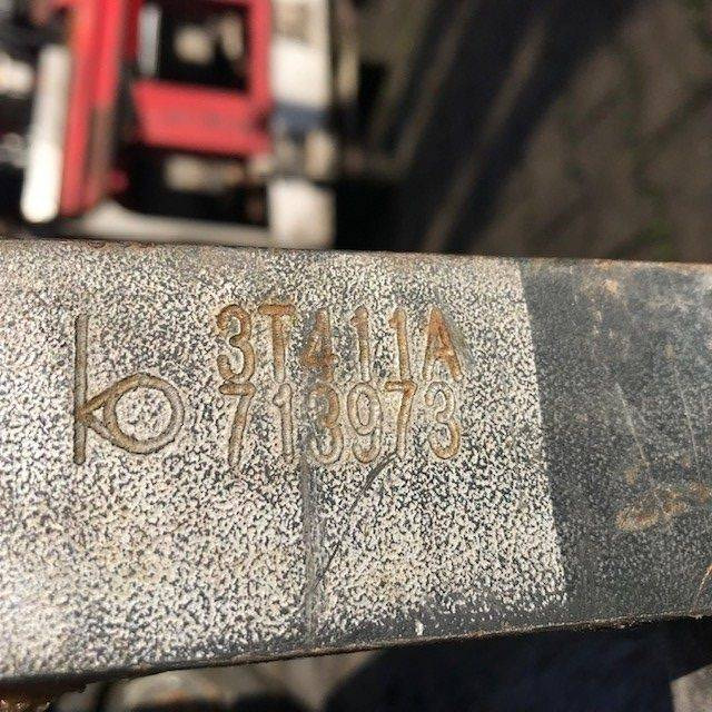 Replės Kaup Fork clamp with separate side shift: foto 6