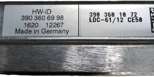 LDC-61/12 CE50 Controller for Linde - Elektros sistema - Krovimo technika: foto 4 LDC-61/12 CE50 Controller for Linde - Elektros sistema - Krovimo technika: foto 4