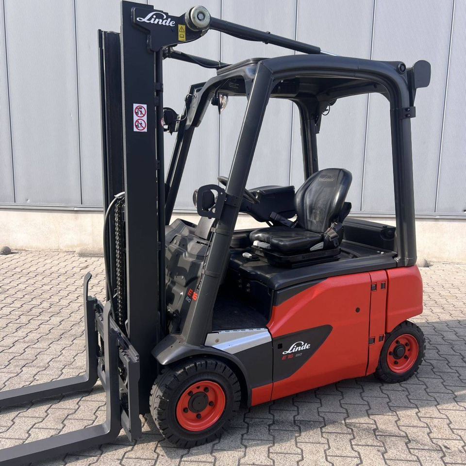 Linde E16P (386-02) EVO - Elektrinis krautuvas: foto 1 Linde E16P (386-02) EVO - Elektrinis krautuvas: foto 1