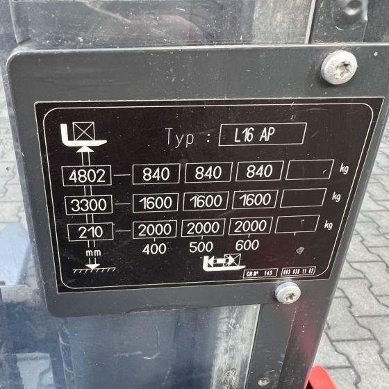 Linde L16APi (1173) lizingą Linde L16APi (1173): foto 10