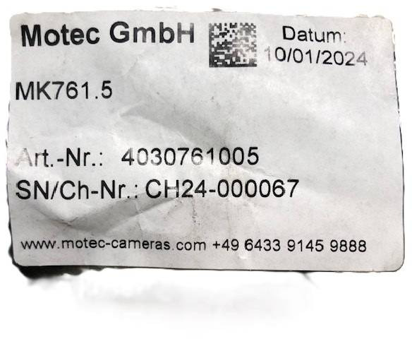 Motec MK761.5 Cable for forklift - Kabeliai/ Laidai - Krovimo technika: foto 3 Motec MK761.5 Cable for forklift - Kabeliai/ Laidai - Krovimo technika: foto 3