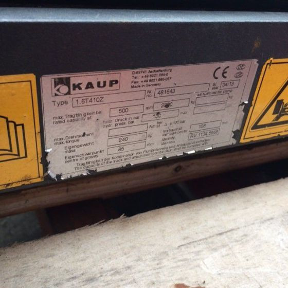 Kaup Forkpositioner with separate sideshift - Padargas - Krovimo technika: foto 1 Kaup Forkpositioner with separate sideshift - Padargas - Krovimo technika: foto 1
