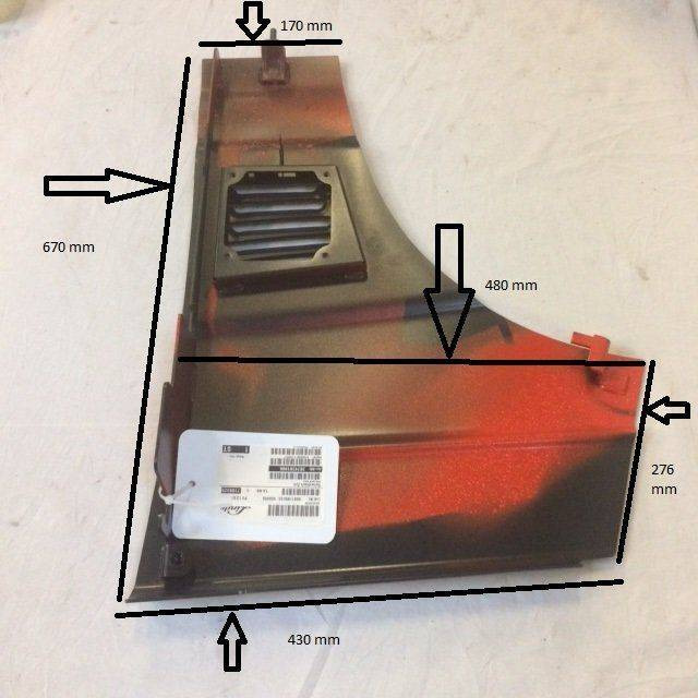 Side panel right for Linde - Kėbulas ir išorė - Krovimo technika: foto 3 Side panel right for Linde - Kėbulas ir išorė - Krovimo technika: foto 3