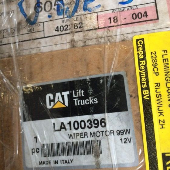 Wiper Motor 99W 12V for Caterpillar / Mitsubishi - Valytuvas - Krovimo technika: foto 5 Wiper Motor 99W 12V for Caterpillar / Mitsubishi - Valytuvas - Krovimo technika: foto 5