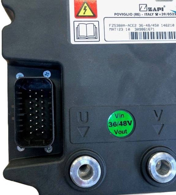 Zapi FZ5380A Motor controller for Atlet - Elektros sistema - Krovimo technika: foto 3 Zapi FZ5380A Motor controller for Atlet - Elektros sistema - Krovimo technika: foto 3