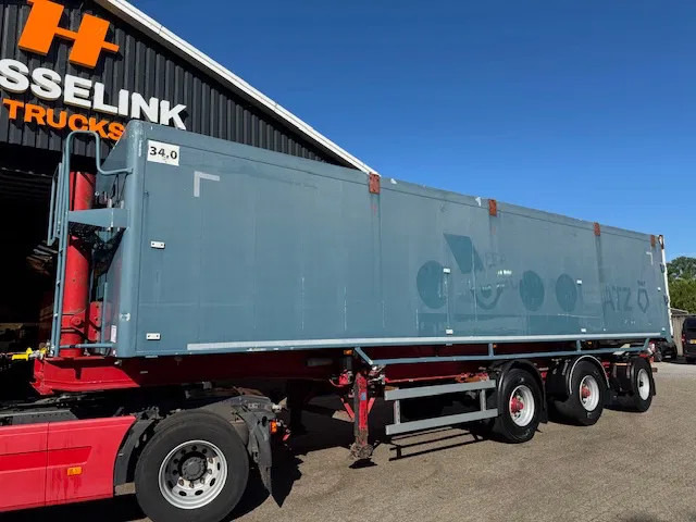 Bulthuis TATA 23 57m3 Stuuras Liftas 10T assen Klep/Deuren + bietenrek Nieuwe APK 8/2026 - Savivartis puspriekabė: foto 1 Bulthuis TATA 23 57m3 Stuuras Liftas 10T assen Klep/Deuren + bietenrek Nieuwe APK 8/2026 - Savivartis puspriekabė: foto 1