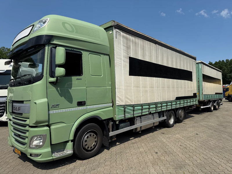 DAF XF 460 6X2 Jumbo Volume kombi Standairco Hefdak 8.1 + 7.8M 120m3 - Furgonas sunkvežimis: foto 1 DAF XF 460 6X2 Jumbo Volume kombi Standairco Hefdak 8.1 + 7.8M 120m3 - Furgonas sunkvežimis: foto 1