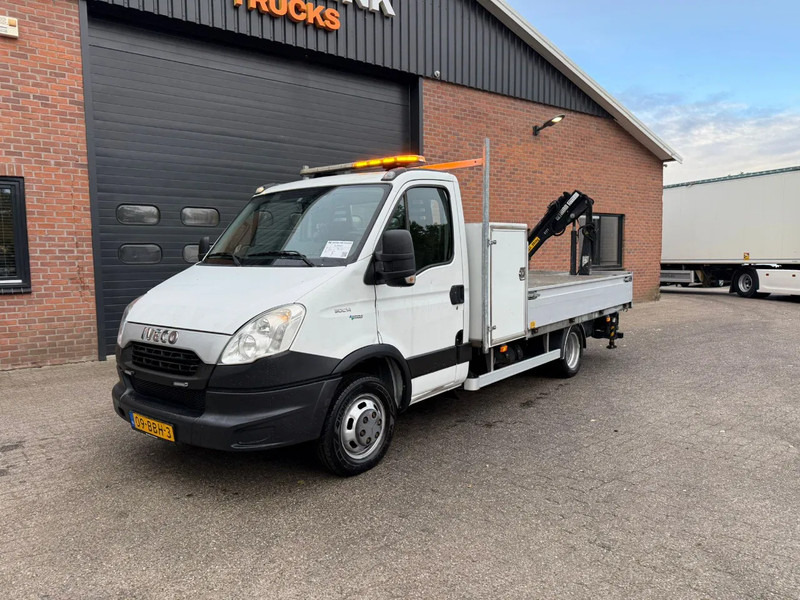 Iveco 50c14 Erdgas/CNG Hiab kran/crane Pritsche - Bortinis automobilis: foto 1 Iveco 50c14 Erdgas/CNG Hiab kran/crane Pritsche - Bortinis automobilis: foto 1