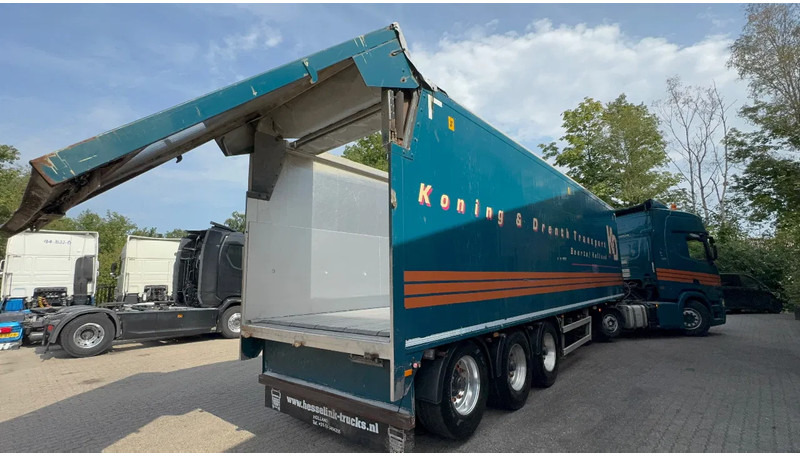 Knapen Trailers K100 65m3 Agrar 370H Hydraulisch dak Liftas Alcoa - Su slankiojanciomis grindimis puspriekabė: foto 2 Knapen Trailers K100 65m3 Agrar 370H Hydraulisch dak Liftas Alcoa - Su slankiojanciomis grindimis puspriekabė: foto 2