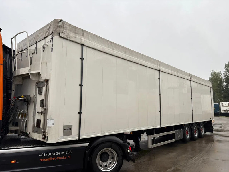 Knapen Trailers K100 92m3 Cargo Floor 10MM Liftas Schijfremmen - Su slankiojanciomis grindimis puspriekabė: foto 1 Knapen Trailers K100 92m3 Cargo Floor 10MM Liftas Schijfremmen - Su slankiojanciomis grindimis puspriekabė: foto 1