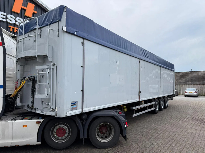 Knapen Trailers K100 92m3 SAF Schijfrem assen 10MM Cargo Floor Liftas - Su slankiojanciomis grindimis puspriekabė: foto 1 Knapen Trailers K100 92m3 SAF Schijfrem assen 10MM Cargo Floor Liftas - Su slankiojanciomis grindimis puspriekabė: foto 1