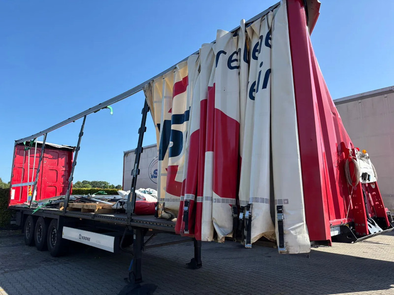 Krone SD Aufbau-unfall, 2023, Liftachse Hubdach - Tentinė puspriekabė: foto 2 Krone SD Aufbau-unfall, 2023, Liftachse Hubdach - Tentinė puspriekabė: foto 2