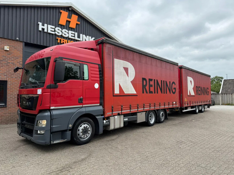 MAN TGX 26.400 2X! 6X2 JUMBO Kombi 120m3 Complete 2015, Galvanized - Furgonas sunkvežimis: foto 1 MAN TGX 26.400 2X! 6X2 JUMBO Kombi 120m3 Complete 2015, Galvanized - Furgonas sunkvežimis: foto 1