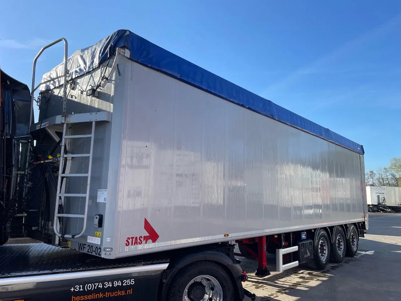 Stas S300ZX 10.5M 70m3 Agrar Liftas SAF, Top condition - Su slankiojanciomis grindimis puspriekabė: foto 1 Stas S300ZX 10.5M 70m3 Agrar Liftas SAF, Top condition - Su slankiojanciomis grindimis puspriekabė: foto 1