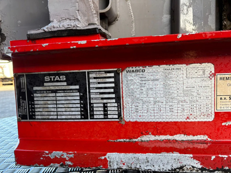 Savivartis puspriekabė Stas SA339K 65m3 vol alu kipper BPW Schijfremmen: foto 9 Savivartis puspriekabė Stas SA339K 65m3 vol alu kipper BPW Schijfremmen: foto 9