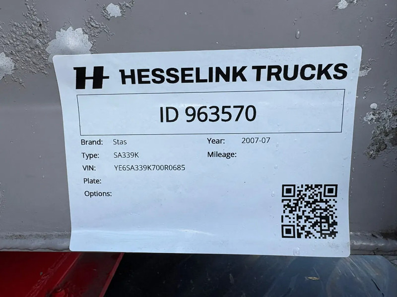 Savivartis puspriekabė Stas SA339K 65m3 vol alu kipper BPW Schijfremmen: foto 7 Savivartis puspriekabė Stas SA339K 65m3 vol alu kipper BPW Schijfremmen: foto 7