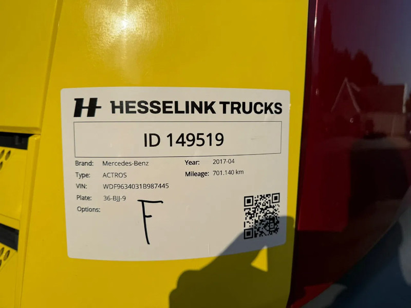 Mercedes-Benz Actros 1840 4X2 EURO 6 701.140KM, NL Truck - Vilkikas: foto 5 Mercedes-Benz Actros 1840 4X2 EURO 6 701.140KM, NL Truck - Vilkikas: foto 5