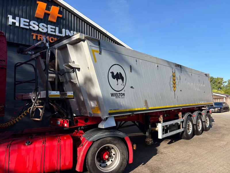 Wielton 45m3 Kipper Liftas Automatisch afdekzeil SAF Schijfremmen APK 12-2025 - Savivartis puspriekabė: foto 1 Wielton 45m3 Kipper Liftas Automatisch afdekzeil SAF Schijfremmen APK 12-2025 - Savivartis puspriekabė: foto 1