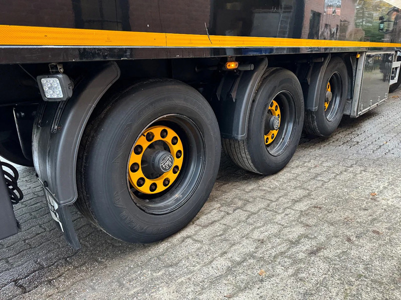 Su slankiojanciomis grindimis puspriekabė kraker ISO 92m3 Walkingfloor + Koeloplegger Tiefkuhl Liftachse Top condition: foto 20