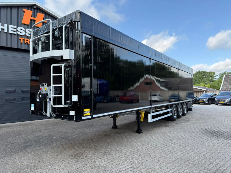 Kraker K-Force 92m3 Black, Liftas - 10MM Vloer, Afstandsbediening - Su slankiojanciomis grindimis puspriekabė: foto 1 Kraker K-Force 92m3 Black, Liftas - 10MM Vloer, Afstandsbediening - Su slankiojanciomis grindimis puspriekabė: foto 1