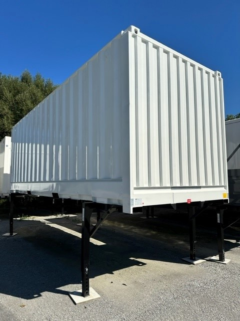 Krone Stahl-Wechselkoffer 7.45m BDF mit Portaltüren - Lack neu - Kėbulas - furgonas: foto 5 Krone Stahl-Wechselkoffer 7.45m BDF mit Portaltüren - Lack neu - Kėbulas - furgonas: foto 5