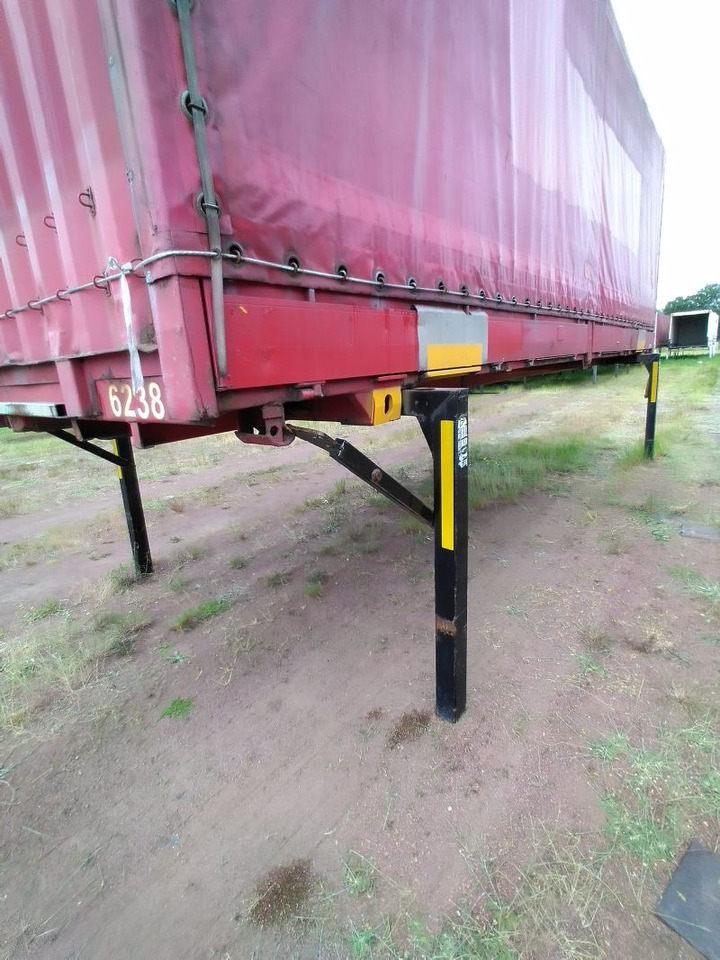 Krone Wechselpritsche mit Bordwänden und Plane, BDF-System, 7.450 mm lang. - Tentinis kėbulas: foto 2 Krone Wechselpritsche mit Bordwänden und Plane, BDF-System, 7.450 mm lang. - Tentinis kėbulas: foto 2