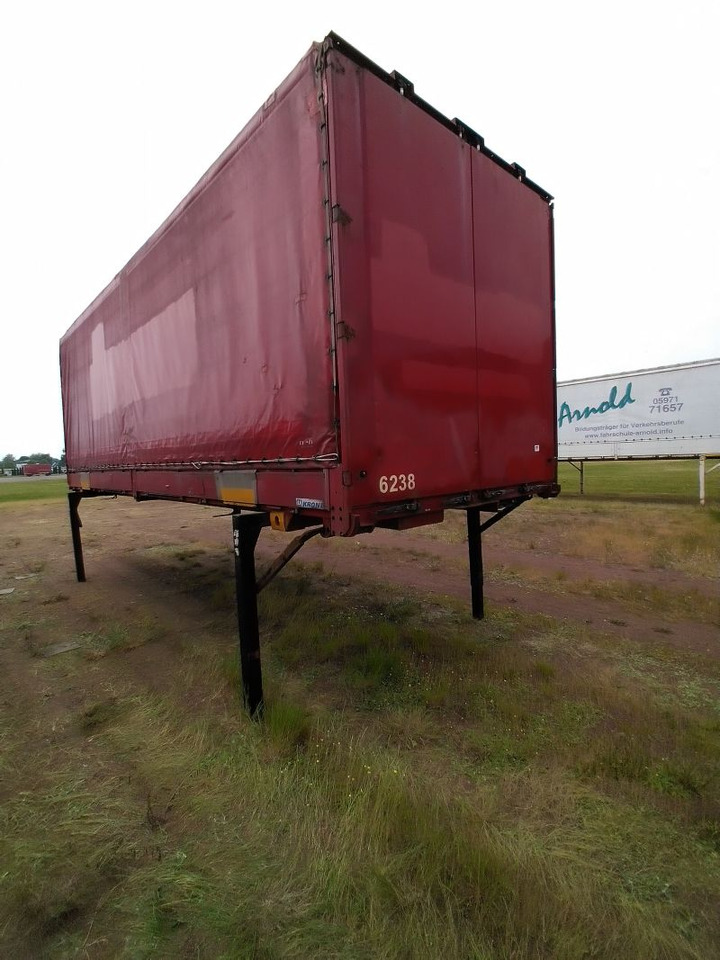 Krone Wechselpritsche mit Bordwänden und Plane, BDF-System, 7.450 mm lang. - Tentinis kėbulas: foto 3 Krone Wechselpritsche mit Bordwänden und Plane, BDF-System, 7.450 mm lang. - Tentinis kėbulas: foto 3