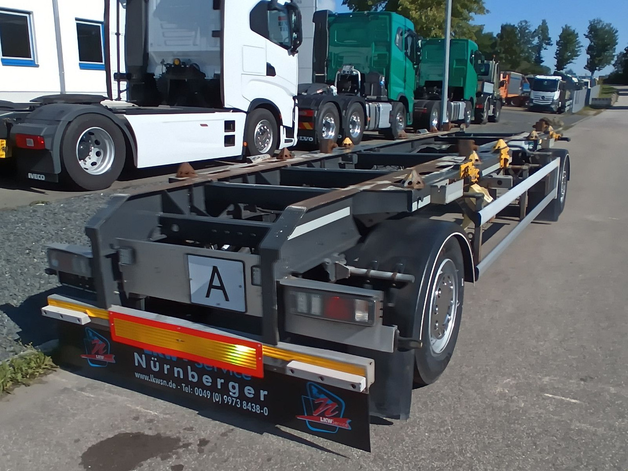 Hüffermann 2-A VARIO-CARRIER VERZINKT SAFETYFIX Reifen/TÜV - Kablio/ Skip loader priekaba: foto 5 Hüffermann 2-A VARIO-CARRIER VERZINKT SAFETYFIX Reifen/TÜV - Kablio/ Skip loader priekaba: foto 5