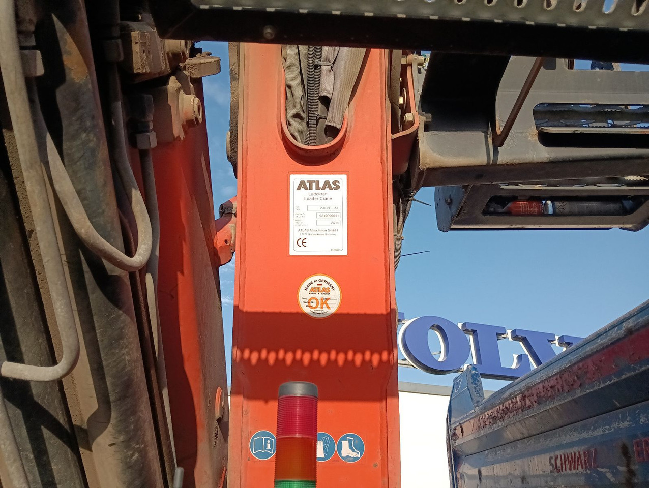 MAN TGS 26:480 6x4 EURO5 ATLAS 240.2E-A4 3-S-Kipper - Savivartis sunkvežimis, Sunkvežimis su kranu: foto 4 MAN TGS 26:480 6x4 EURO5 ATLAS 240.2E-A4 3-S-Kipper - Savivartis sunkvežimis, Sunkvežimis su kranu: foto 4