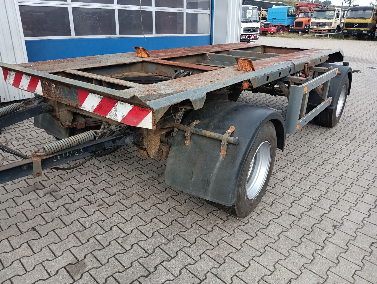 Meiller MEILLER HKM A18AbsetzContainer BPW TÜV Reifen70% - Kablio/ Skip loader priekaba: foto 2 Meiller MEILLER HKM A18AbsetzContainer BPW TÜV Reifen70% - Kablio/ Skip loader priekaba: foto 2