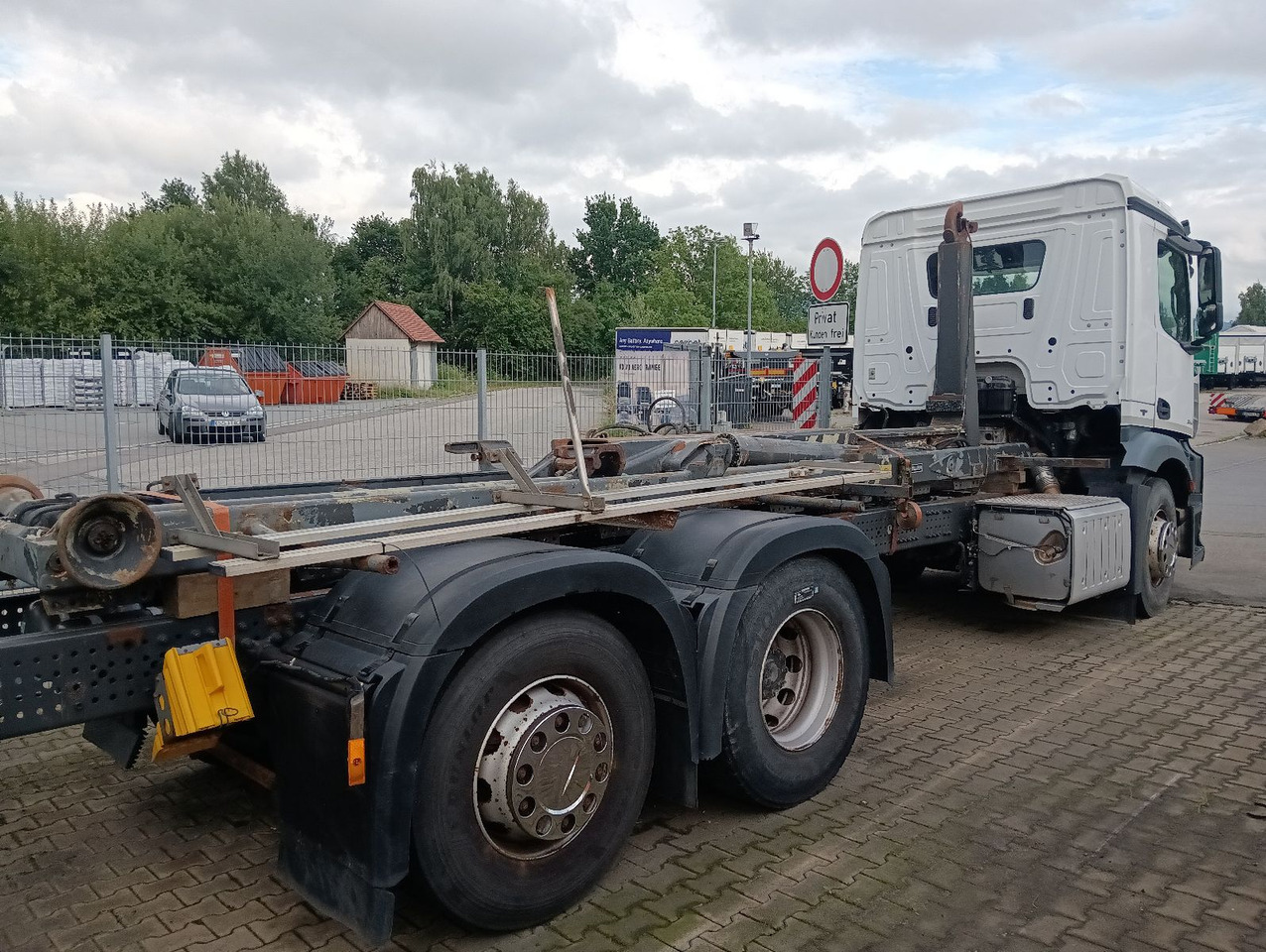 Mercedes-Benz 2545 6x2 Lenk/Lift MEILLER RK2070 Luft/Luft - Važiuoklės sunkvežimis: foto 4 Mercedes-Benz 2545 6x2 Lenk/Lift MEILLER RK2070 Luft/Luft - Važiuoklės sunkvežimis: foto 4