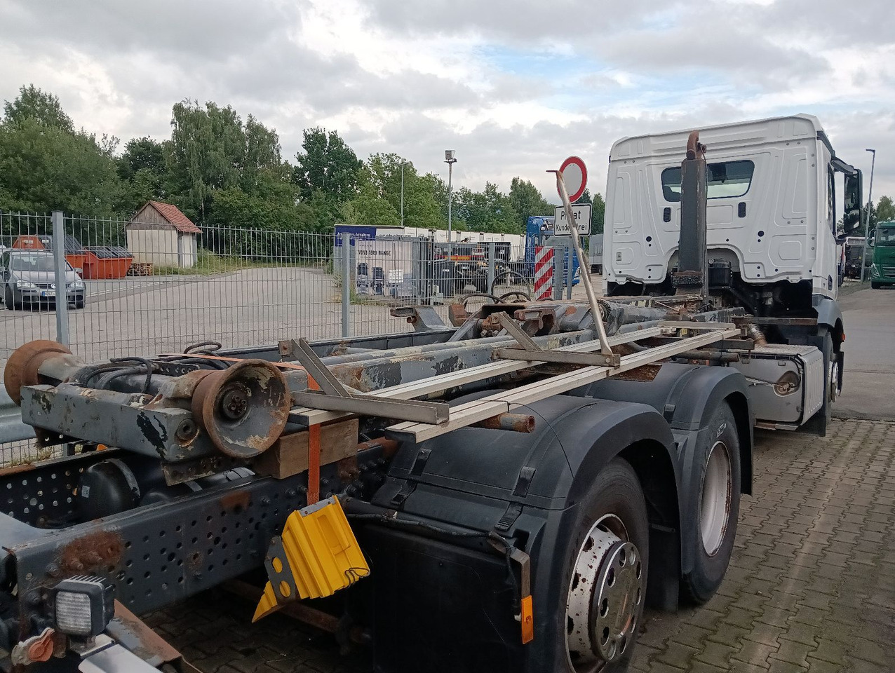 Mercedes-Benz 2545 6x2 Lenk/Lift MEILLER RK2070 Luft/Luft - Važiuoklės sunkvežimis: foto 3 Mercedes-Benz 2545 6x2 Lenk/Lift MEILLER RK2070 Luft/Luft - Važiuoklės sunkvežimis: foto 3