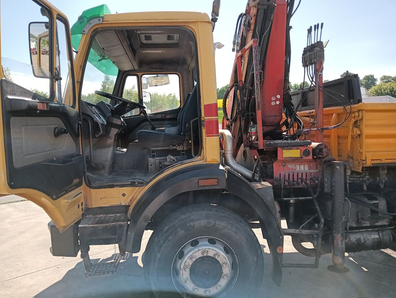 Mercedes-Benz SK 1722 AK 4x4 Blatt Schalter PalfingerPK10500A4 - Savivartis sunkvežimis, Sunkvežimis su kranu: foto 4 Mercedes-Benz SK 1722 AK 4x4 Blatt Schalter PalfingerPK10500A4 - Savivartis sunkvežimis, Sunkvežimis su kranu: foto 4