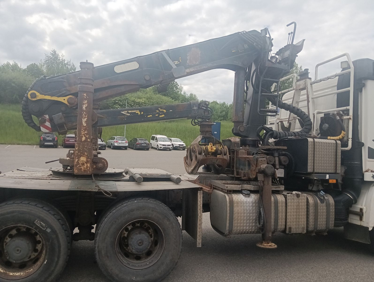 Palfinger EPSILON E250L82 Langholzkran+GLOGGER Aufbau+Anhä - Miškovežis, Sunkvežimis su kranu: foto 4 Palfinger EPSILON E250L82 Langholzkran+GLOGGER Aufbau+Anhä - Miškovežis, Sunkvežimis su kranu: foto 4