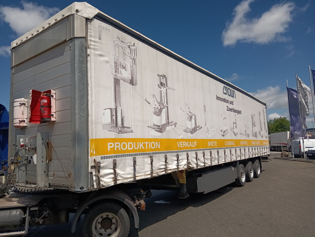 Schmitz Cargobull SCS24 DOPPELSTOCK HUBDACH Lift SAF 455/40R22,5 - Tentinė puspriekabė: foto 1 Schmitz Cargobull SCS24 DOPPELSTOCK HUBDACH Lift SAF 455/40R22,5 - Tentinė puspriekabė: foto 1