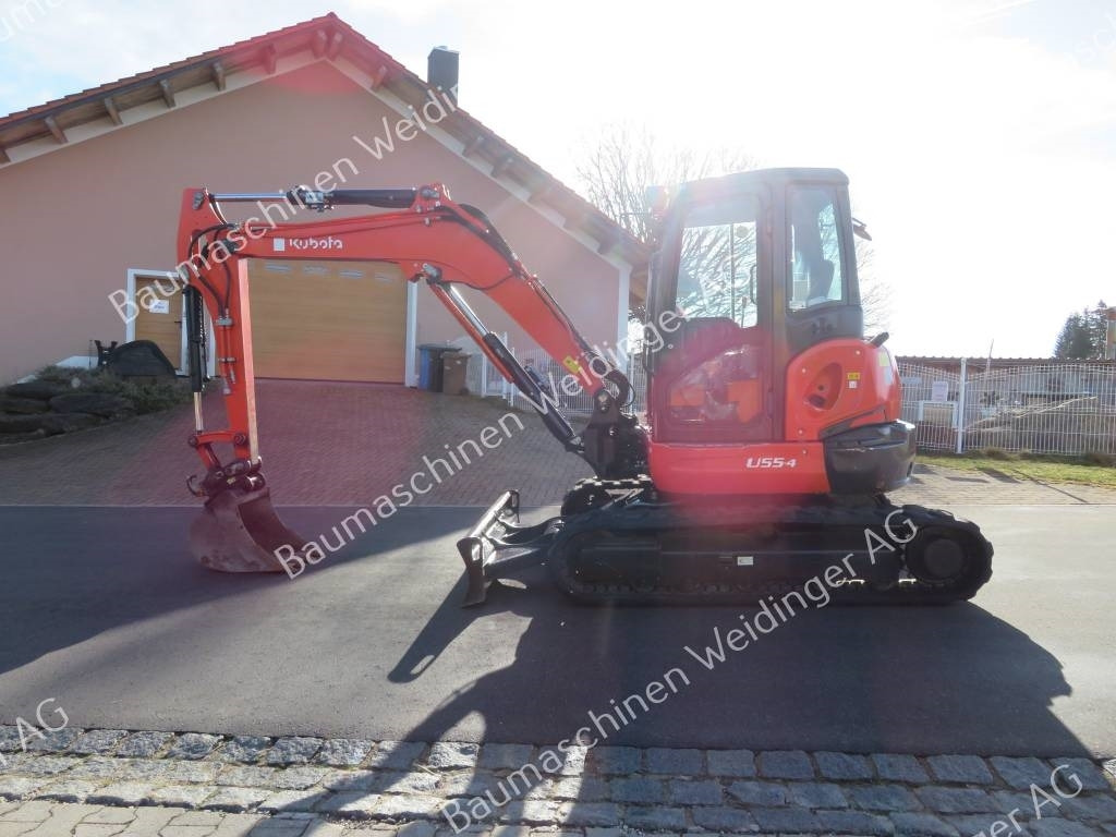 Mini ekskavatorius Kubota U 55-4: foto 6