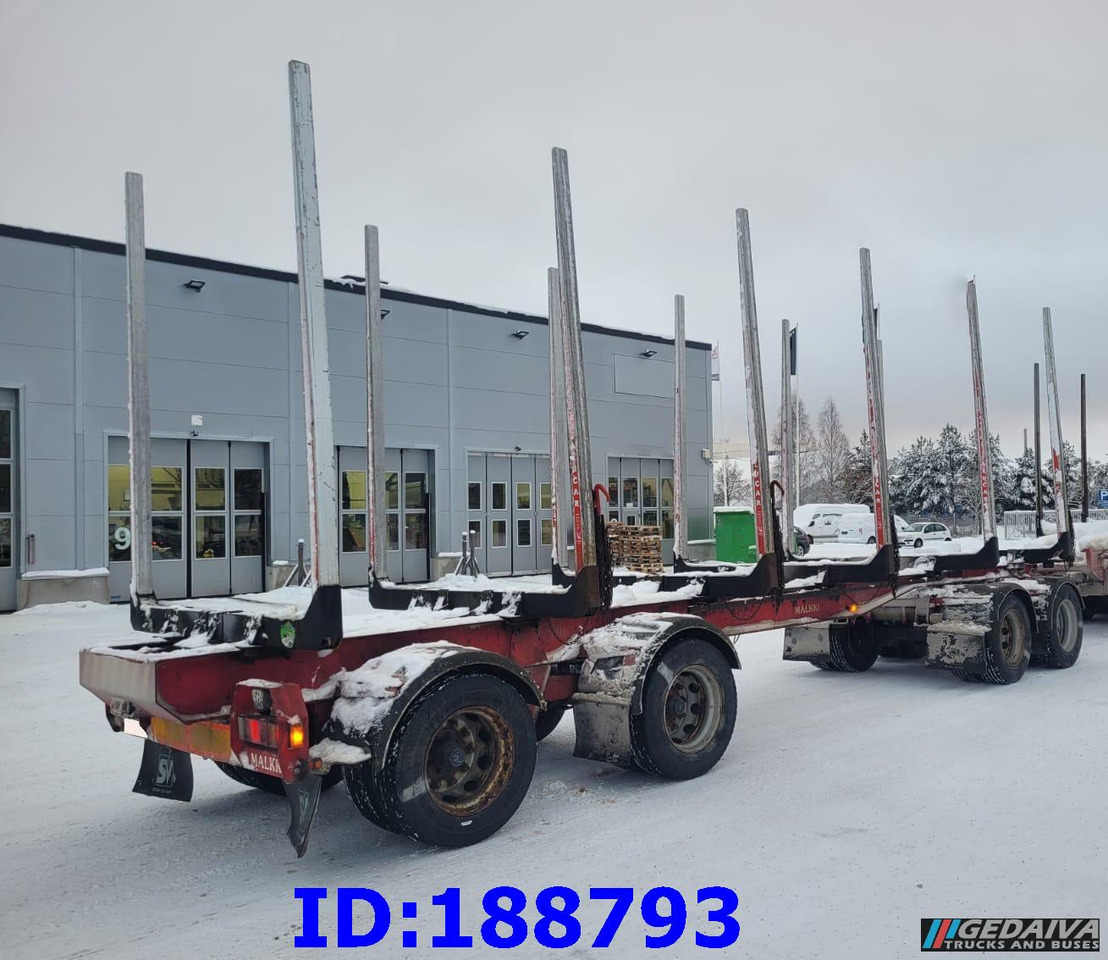 MALKKI RJ4-10200 - 4 Axles - Miškovežio priekaba: foto 2 MALKKI RJ4-10200 - 4 Axles - Miškovežio priekaba: foto 2