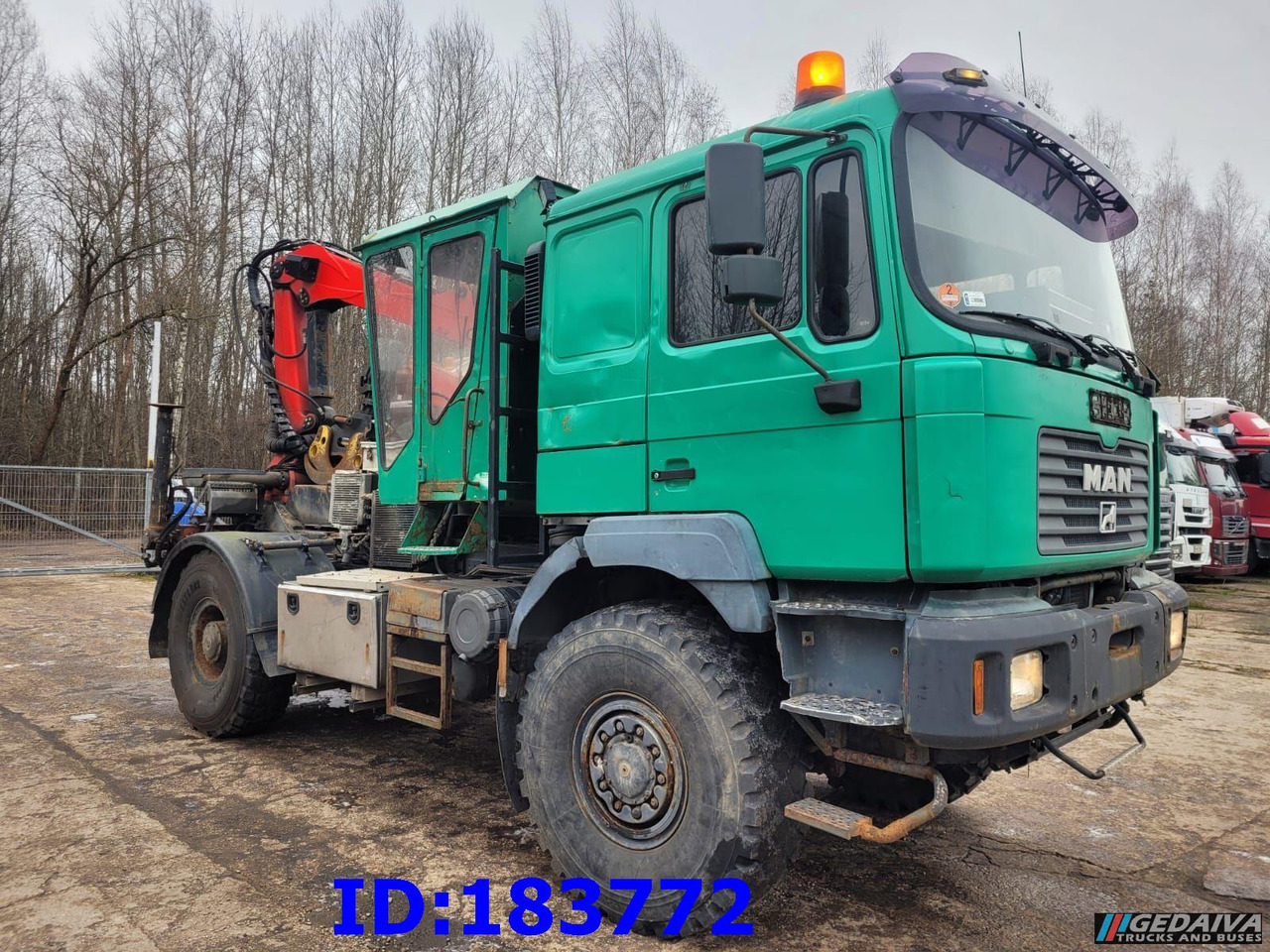 MAN 18.410 4x4 + Epsilon Palfinger SRX39 - Miškovežis, Sunkvežimis su kranu: foto 4 MAN 18.410 4x4 + Epsilon Palfinger SRX39 - Miškovežis, Sunkvežimis su kranu: foto 4