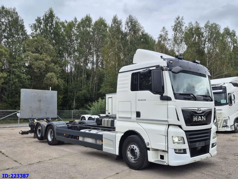 MAN TGX 26.510 WB 5900 6X2 Steering axle - Važiuoklės sunkvežimis: foto 4 MAN TGX 26.510 WB 5900 6X2 Steering axle - Važiuoklės sunkvežimis: foto 4