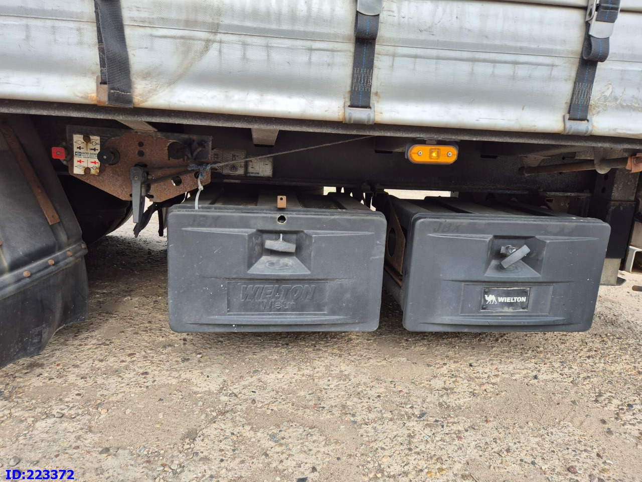 Tentinis sunkvežimis MERCEDES-BENZ Actros 2542 6x2 Euro6 + Wielton trailer: foto 18