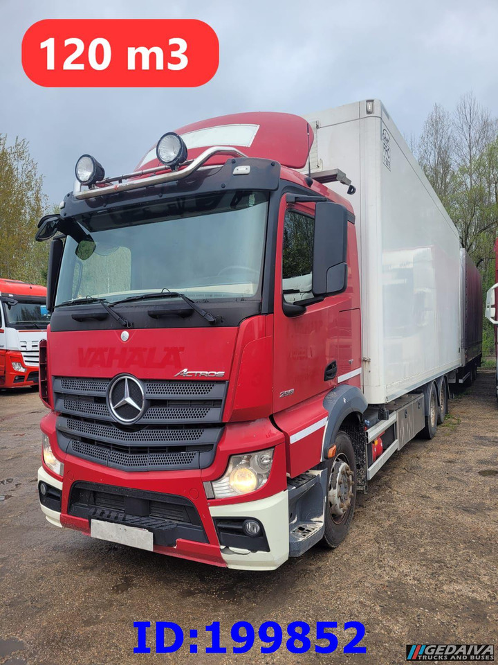 MERCEDES-BENZ Actros 2551 6x2 Euro5 + tilt trailer - Furgonas sunkvežimis: foto 5 MERCEDES-BENZ Actros 2551 6x2 Euro5 + tilt trailer - Furgonas sunkvežimis: foto 5