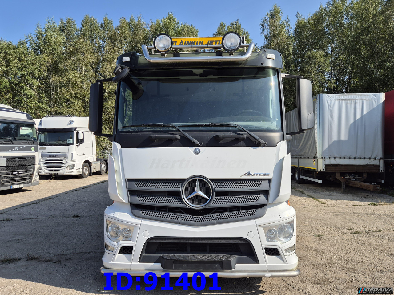 MERCEDES-BENZ Antos 2532 - 6x2 - Euro 6 - Animal transport - Gyvulių pervežimo sunkvežimis: foto 2 MERCEDES-BENZ Antos 2532 - 6x2 - Euro 6 - Animal transport - Gyvulių pervežimo sunkvežimis: foto 2