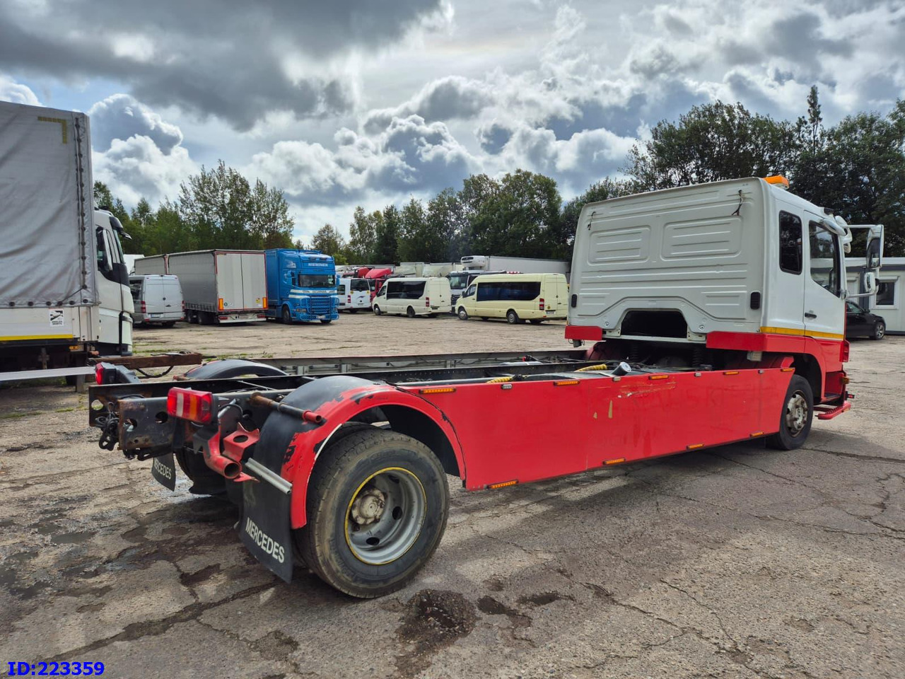 MERCEDES-BENZ Atego 1224 - Važiuoklės sunkvežimis: foto 4 MERCEDES-BENZ Atego 1224 - Važiuoklės sunkvežimis: foto 4