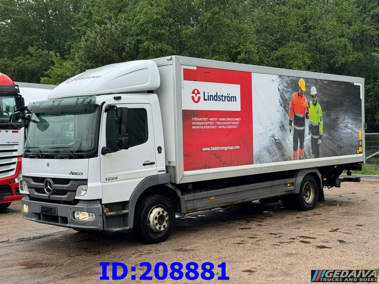MERCEDES-BENZ Atego 1224 - Furgonas sunkvežimis: foto 1 MERCEDES-BENZ Atego 1224 - Furgonas sunkvežimis: foto 1