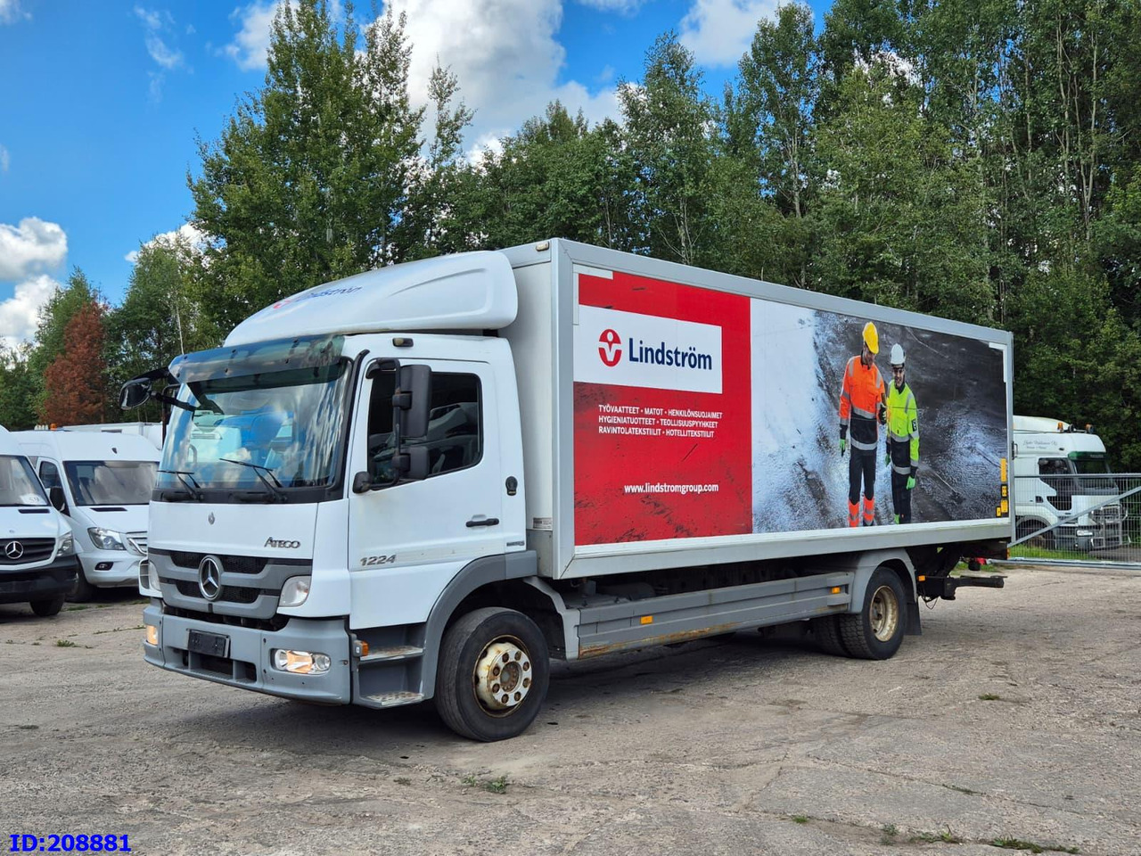 MERCEDES-BENZ Atego 1224 - Furgonas sunkvežimis: foto 1 MERCEDES-BENZ Atego 1224 - Furgonas sunkvežimis: foto 1